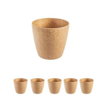 Imagem de 6 un Vaso plantas colmeia decorativo flor G MARROM CLARO - EVO