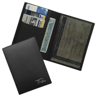 Imagem de Carteira Porta Documento Veícular Couro RFID Blocking 118-R Raffai Cou