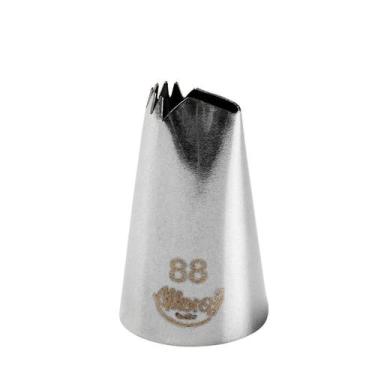 Imagem de Bicos Para Confeitar - Babado - Aço Inox - Nº88  - 1 unidade - Cromus 