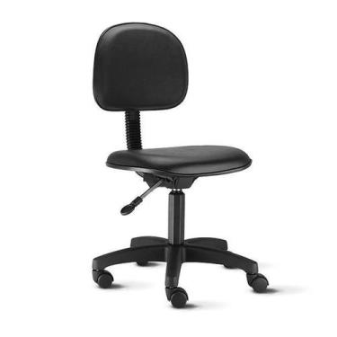 Imagem de Cadeira de Escritório Secretária Giratória - Qualimobile - Qualiflex, 
