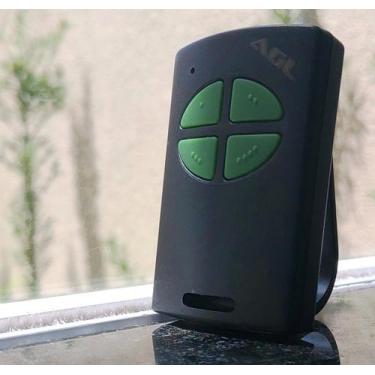 Imagem de Kit 3 Controles AGL para portão alarme cerca motor PPA Garen, Preto/Ve