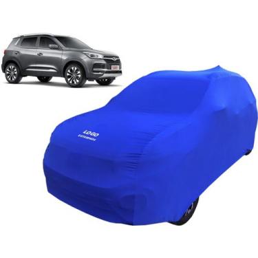 Imagem de Capa De Tecido Sob Medida Para Carro Chery Tiggo 5x - Mz, Azul