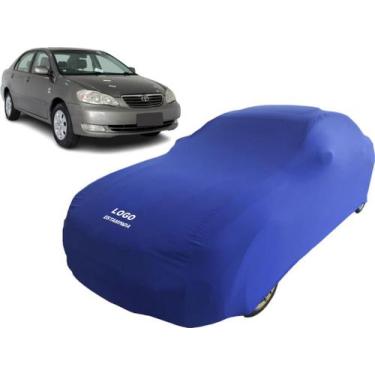Imagem de Capa Carro Toyota Corolla Xei Tecido Helanca Resistente - Mz, Azul