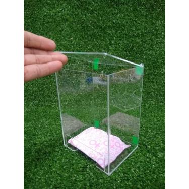 Imagem de Porta Absorventes em Acrílico Cristal 2mm - jkacrilicos