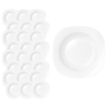 Imagem de Conjunto 24 Pratos Opaline Plaza Fundo 22cm Refeição Duralex - NADIR F