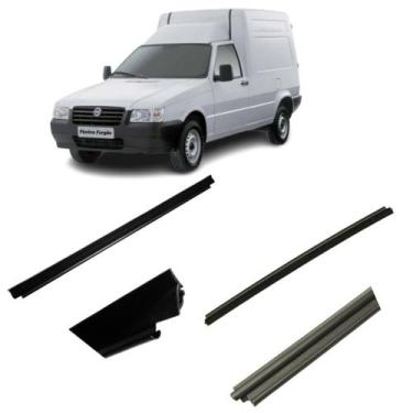 Imagem de Jogo Kit 2 Pestana Vidro Externa Direita Esquerda Fiorino - UN / 2 F10