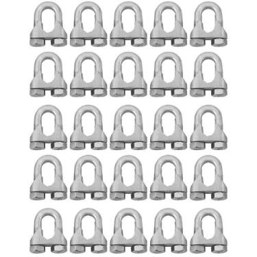 Imagem de Kit Clips Grampo Para Cabo de Aço 5/16" 1,0004 (Com 25 unidades) - Nor