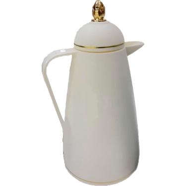 Imagem de Garrafa Térmica De Mesa Ivory White Café Leite Chá 1 Litro