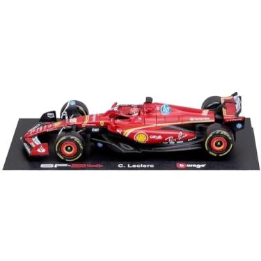 Imagem de 京商(Kyosho) BURAGO 1/18 Ferrari SF-24 2024 No.16 C. Leclerc com chave de fenda produto acabado 18-16821L16