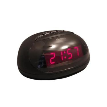 Imagem de Rádio Relógio Herweg Digital, Sem cor, Unico