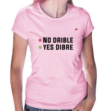 Imagem de Baby Look No drible, yes dibre - Foca na Moda, Rosa bebê, GG