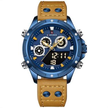 Imagem de Relógio Digital Masculino Esportivo Luminoso Impermeável Dual Display 