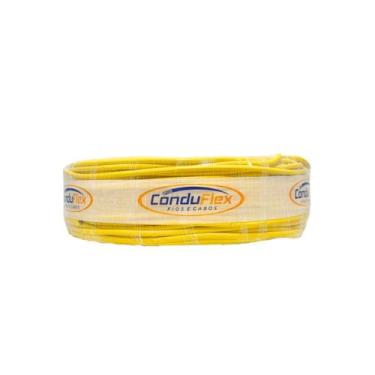 Imagem de Fio 4mm 100m Rolo Fio Elétrico 450750v - Conduflex, Amarelo