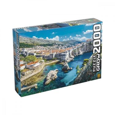 Imagem de Quebra-Cabeça Adulto Dubrovnik 2000 Peças Grow 3610