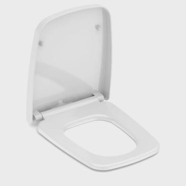 Imagem de Kit 3 Assentos Sanitário com Softclose Boss Incepa Branco