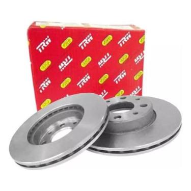 Imagem de Par Disco Freio Dianteiro Duster 1.6 2011/2018 Original Trw Varga RCDI09320