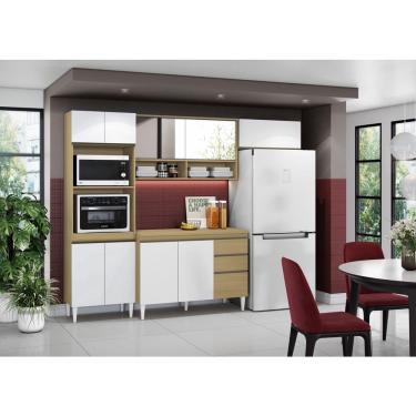 Imagem de Armário Modulado Clara com 4 peças - Moveis Leartam