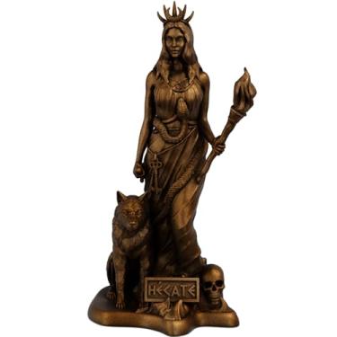 Imagem de Estátua Hecate - Deusa grega - Versão 6 (Cor Cobre Antigo)
