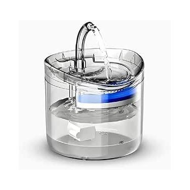 Imagem de 1.8L Bebedouro Gato Tipo Fonte, Bebedouro Fonte De Água Para Cães Gatos Elétrico Pet,Substituição Do Filtro Da Fonte Para Gatos (Modelo 1)