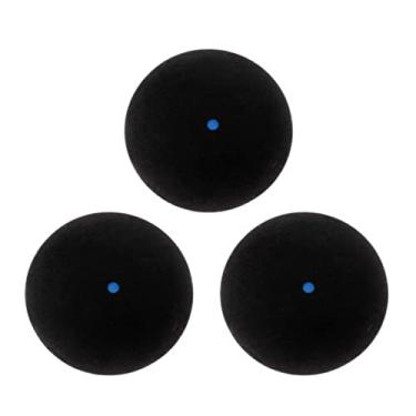 Imagem de Bola de squash senmubery 37 mm de velocidade rápida esportiva de borracha altamente elástica para treinamento de competição iniciante, squash de competição de jogadores profissionais