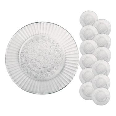 Imagem de Jogo de 12 Prato Primavera Redondo Fundo 22CM Refeição Nadir - NADIR F
