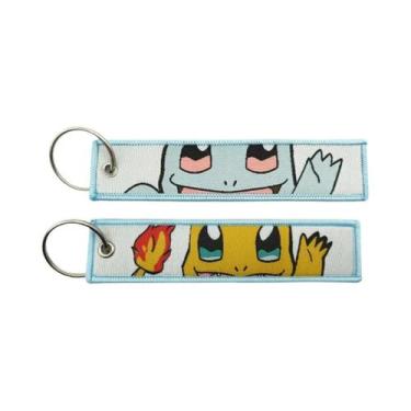 Imagem de Chaveiro Bordado Jet Pokémon - Porta-Chaves de Anime, Kp, 02