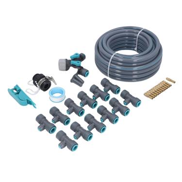 Imagem de Kits Automáticos de Irrigação por Gotejamento, Equipamentos de Grama de água de água de 10m de Jardim Com Mangueira Ajustável, Adequado para Agricultura, Gramado