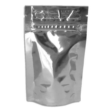 Imagem de Kit 100 Sachê Aluminizado Stand-Up Com Zíper 125X80Mm Ideal