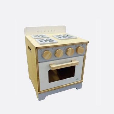 Imagem de Brinquedo Infantil Fogãozinho Cinza Cozinha Madeira Newart