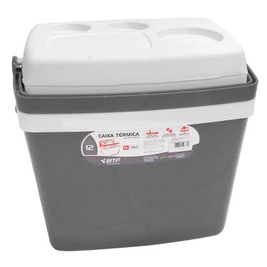 Imagem de Caixa Térmica 12L Botafogo Cinza