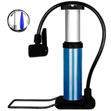 Imagem de Bomba De Ar Com Pedal Encher Bola Pneu Bicicleta Moto Carro - Tesla St