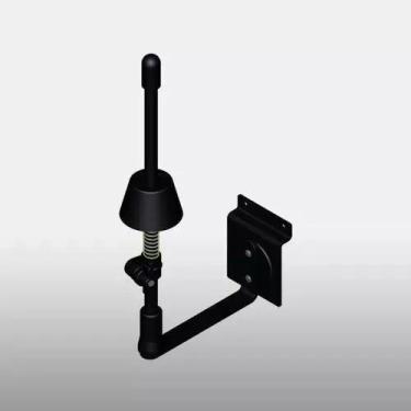 Imagem de Suporte Expositor Slat Wall p/ Flauta Transversal Vector SW-1509