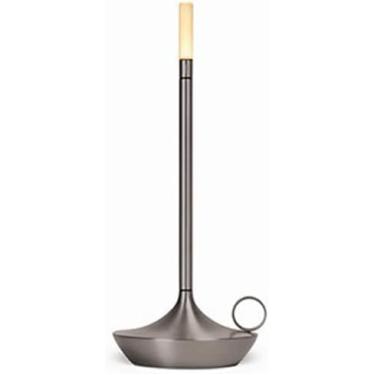 Imagem de Luz Noturna Recarregável Led, Recarregável Tipo C, Candeeiro De Mesa Decorativo Retrô, Dimmer Tricolor Touch Control, White