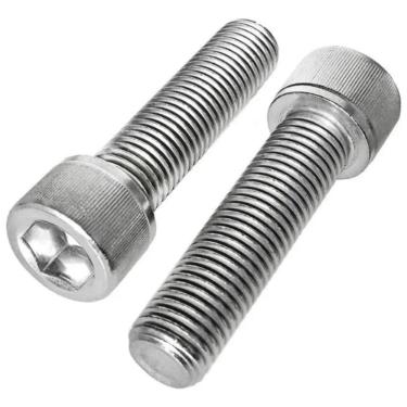 Imagem de Parafuso C/ Cab. Cil. Sext. Int. Inox M6 X 10 Nc  Cx C/ 25 Pçs