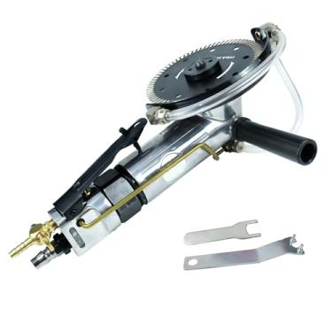 Imagem de Moedor de ângulo a ar, ferramentas de moagem de 10 cm com rodas de moagem e corte, máquina de moer molhado para mármore, granito, pedra, também para corte, moagem, polimento e remoção de ferrugem