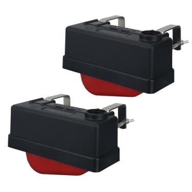 Imagem de lasuroa 2pçs Válvula Bóia para Tanque Água Gado, Automática Válvula Bóia Bebedouro Controle Nível para Bebedouro Gado com Enchimento Automático Lago Piscinas Hidroponia Aquário