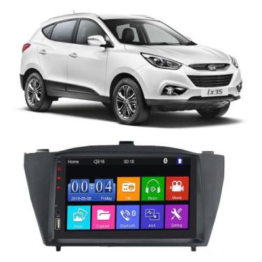 Imagem de Kit Central Multimidia MP5 IX35 2010 2011 2012 2013 A 2019 + Chicote &