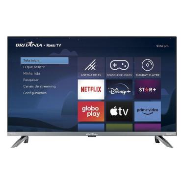 Imagem de Smart 32” Britânia BTV32G7PR2CSGBLH Led Dolby Audio Bivolt