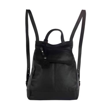 Imagem de Mochila Feminina Maluzinha em Couro autêntico Preto