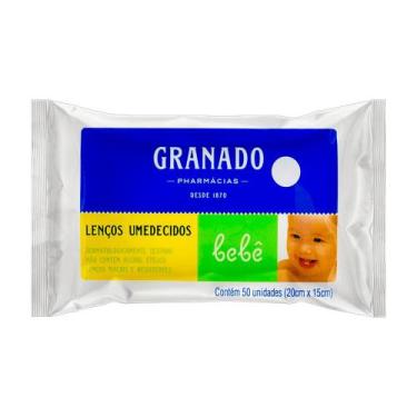 Imagem de Toalha Umedecida Bebê Granado  50 Unidades