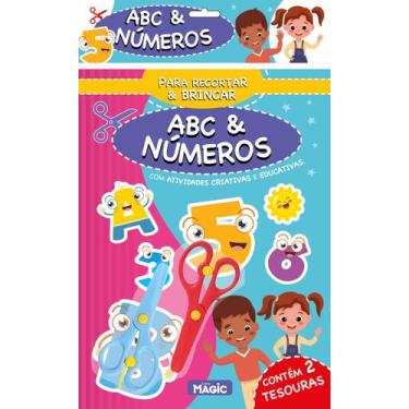 Imagem de Livro - Para Criar e Brincar com as Letras e Números