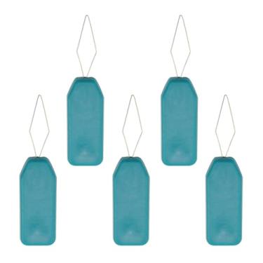 Imagem de XGNG 12 peças de máquina de costura curta com cabo azul, auxílio para rosquear agulhas, adequado para costurar à mão, joias, fazer miçangas