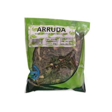Imagem de Chá de Arruda Folha 50g | Folhas Naturais para Infusão e Bem-Estar