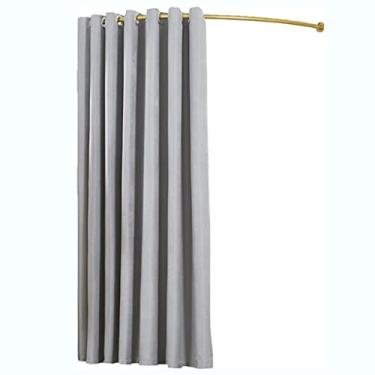 Imagem de Simple Clothing Store, provador, trilho portátil e gancho, loja de roupas, provador, trilho de metal, vestiário, estúdios, centros de banho, piscinas, vestiário portátil