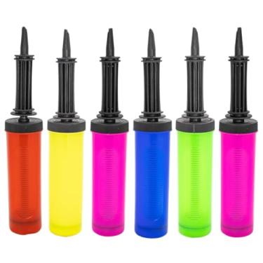 Imagem de Bomba De Bexiga Enchedor Manual Para Inflar Balão Festa Aniversário Inflador Diversas Cores (1, Vermelho)