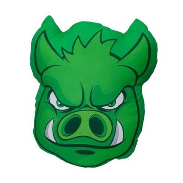 Imagem de Almofada Palmeiras Porco Verdão Licenciado para Palmeirense - Sude, ve