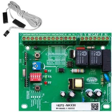 Imagem de Central Placa Portão Eletrônico Kx30 Nkx30 Wkx90 Rossi Sensor Basculan