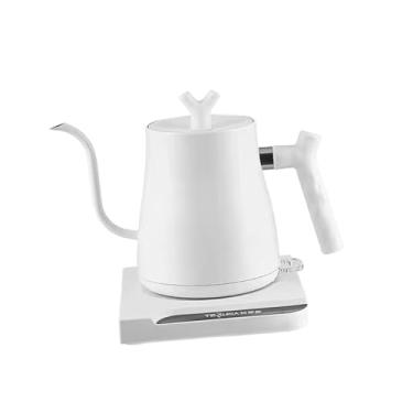 Imagem de Generic Chaleira elétrica pescoço de ganso, bule de chá elétrico, chaleira de água fervente de aço inoxidável, caldeira de água quente para restaurante, sala, Branco, 800l