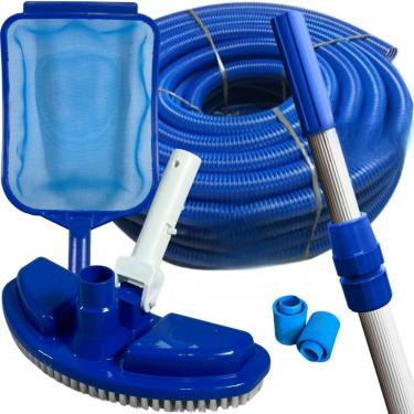 Imagem de Kit Limpeza Para Piscina Inflavel Desmontavel Acessorios Produtos Aspirador(Kit Basico)