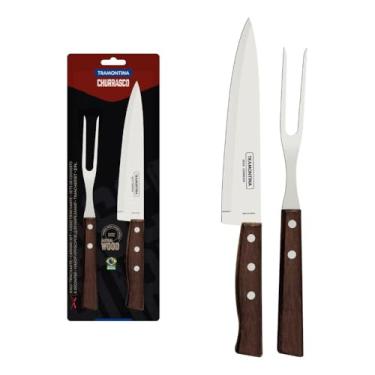 Imagem de Jogo Trinchante 2 Peças, Tramontina, 22299013, Natural